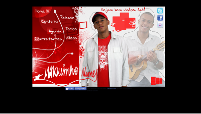 Site Marquinho Nunes - Cliente da Nunes Consultoria Informática Site e Manutenção