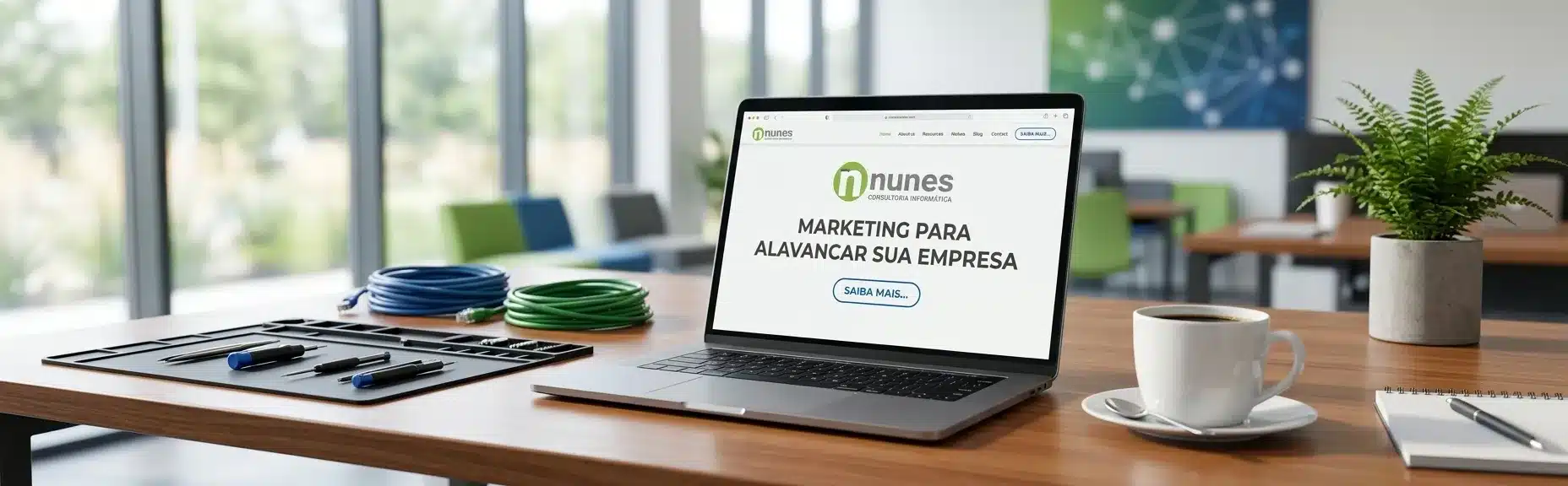 Cria&ccedil;&atilde;o de sites profissionais pela Nunes Consultoria